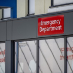 Emergency Department signage