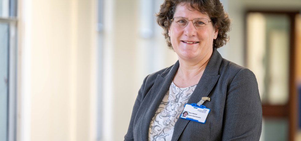 Alice Webster, new QEH Chief Executive